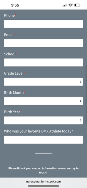 No Hate Tour BMX show image 2